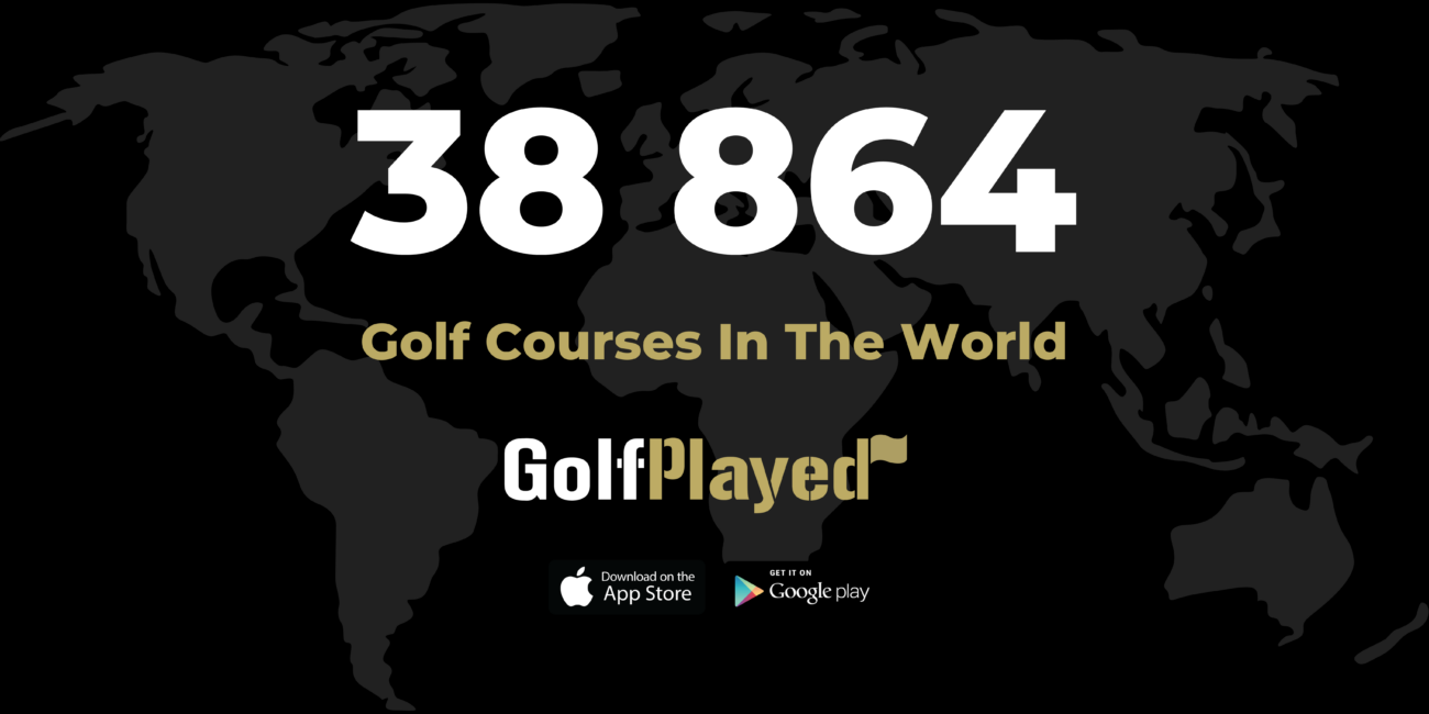 How many golf courses are there in the world